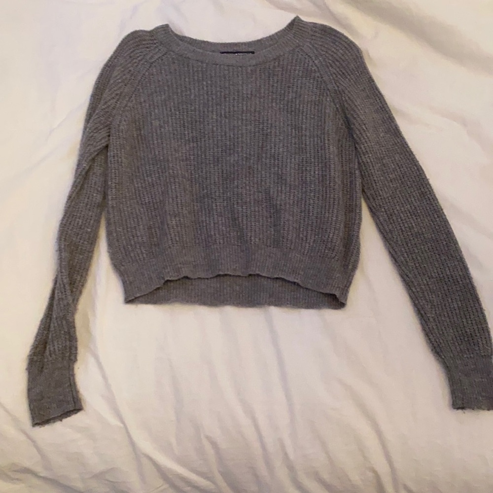 Grey Brandy Melville Sweater; OS; Lightly Worn, Great Condition